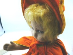 lenci girl orange side
